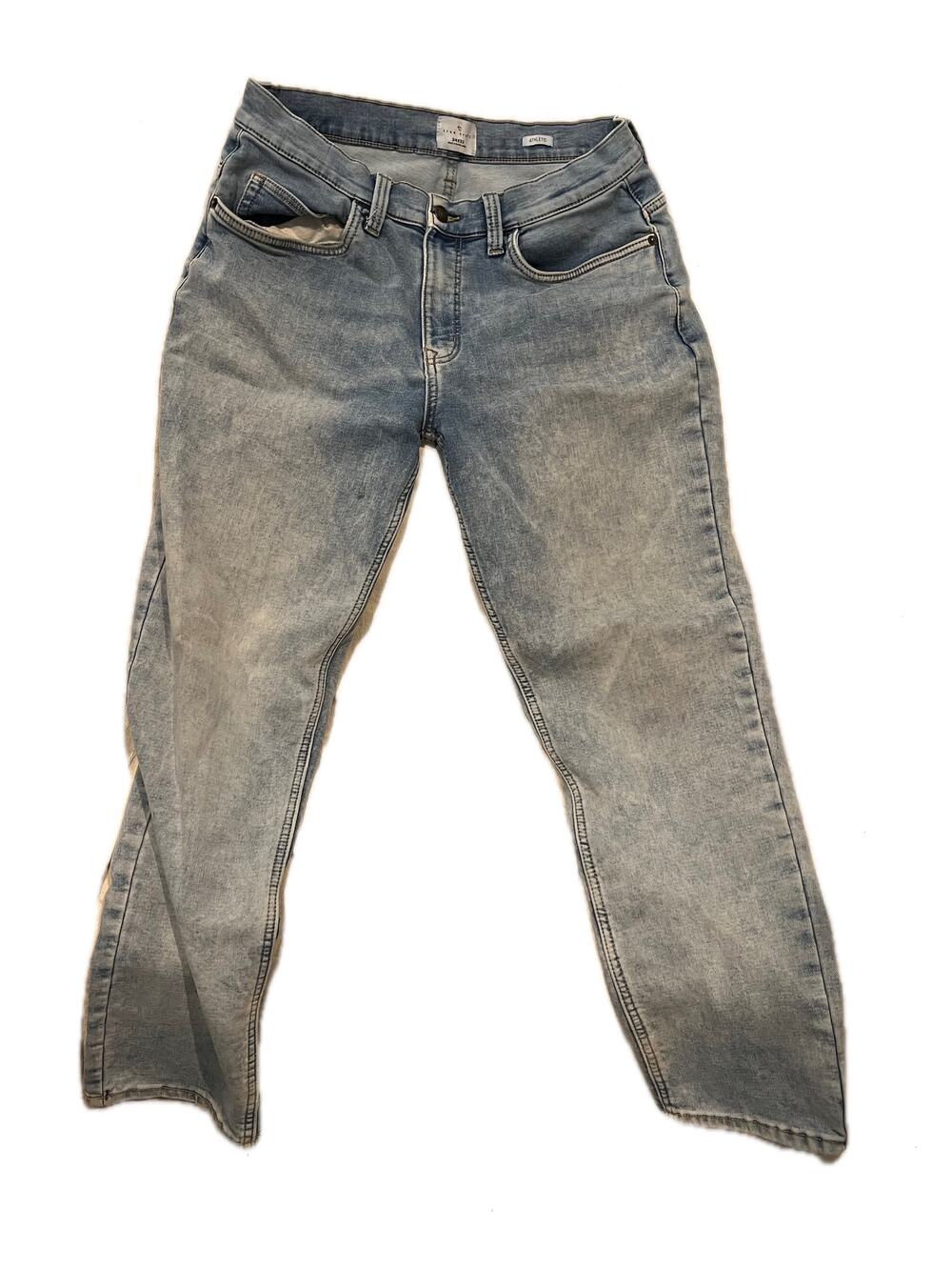 True Craft Athletic Blue Jeans Mens 34x32